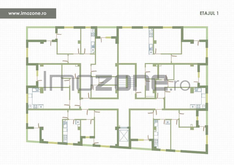 Militari, langa metrou Pacii, ap 2 camere 42 mp,  etaj 2, liber, nou, comision 0%